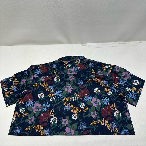 WILDFANG Floral Crop Top SIZE XS - Picture 5 of 11